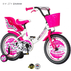 Детски Велосипед Dalmatian 16" Venera Bike-VISITOR + Опрема ГРАТИС!