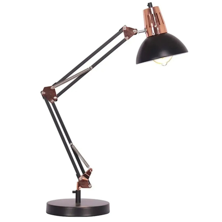 Метална ламба PWL-0934 црно-бронзена