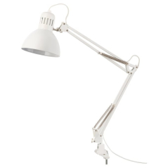 IKEA TERTIAL  Работна ламба - бела