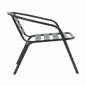 Метален стол Metal Tade Black 54x58x73cm.
