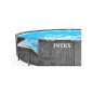 Базен INTEX 549x122 cm со пумпа, скали, покривка и подлога - 26744