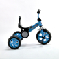 Трицикл со музика и LED сијалички - син