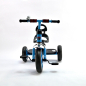Трицикл со музика и LED сијалички - син