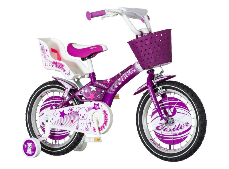 Детски велосипед HAPPY PUPPY KIDS 16"