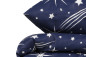 Double Quilt Cover Set - Halley - Dark Blue