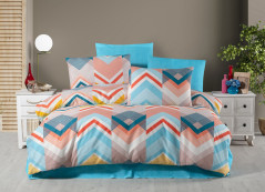 Single Quilt Cover Set - Waves