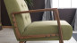 Wooden Armchair Green