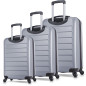 Сет 3 куфери големини L, M и S, Grey