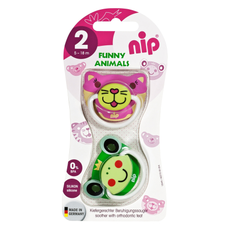Nip Funny Animals - Лажалка цуцла - 5-18 месеци