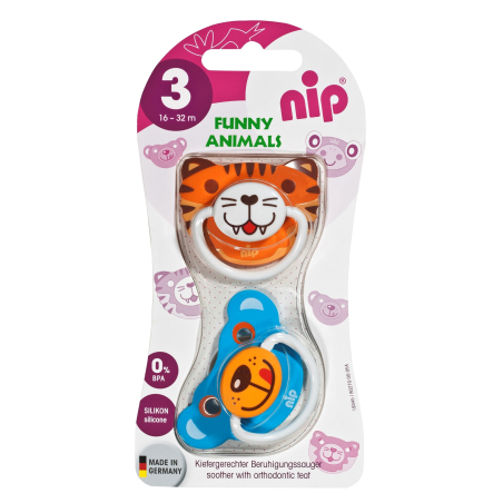 Nip Funny Animals - Лажалка цуцла - 16-32 месеци