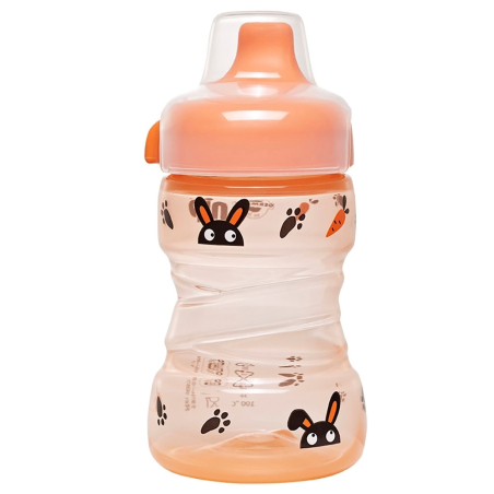 Trainer cup, шише за бебе - портокалово