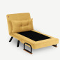 Фотелја кревет Sando - Mustard