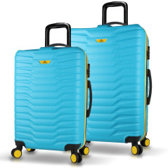Сет 2 куфери големини L и M, Turquoise