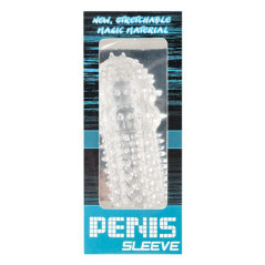 Транспарентна силиконска навлака за пенис