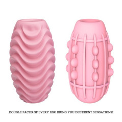 Јајце мастурбатор Double Sided Egg Pink