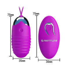 Виолетово вибро јајце со далечински управувач
