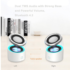Bluetooth звучник I3 Twins - Black