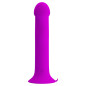 Виолетово вибрирачко дилдо со пулсирање Murray