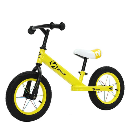 Детски велосипед MAX BALANCE 10.0 12" жолт