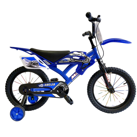 Детски велосипед MAX MOTORCYCLE 16" 10.0 син
