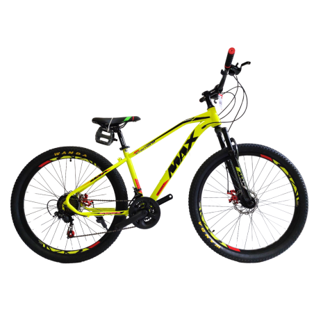 Велосипед MAX STAMENA-FS yellow 10.0 27.5"