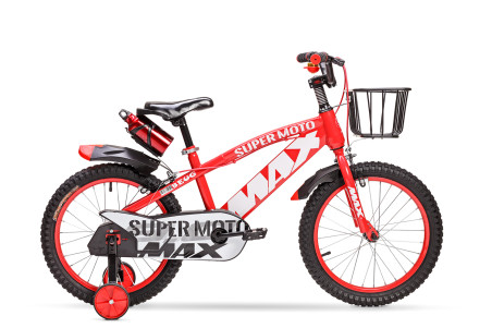 Детски велосипед MAX SUPER MOTO 10.0 18" црвен