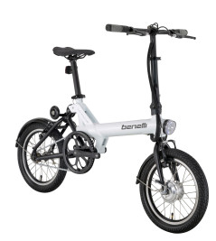 Електричен велосипед - BENELLI MINI-FOLD 16" бел