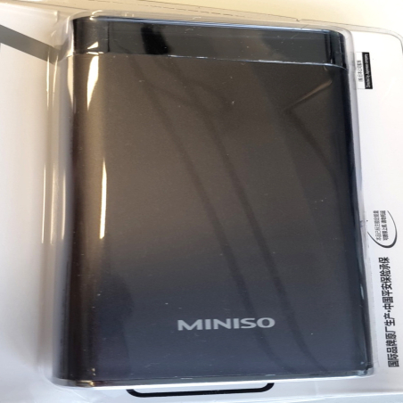 Батерија екстерна 20000mAh MINISO - black