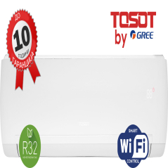 Клима Tosot Muse MUSE ECO LC K6DNA5A/1 - K6DNA3A/0 12000 BTU, инвертер, WI-FI
