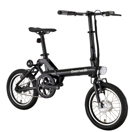 Електричен велосипед - BENELLI MINI-FOLD 16" црн