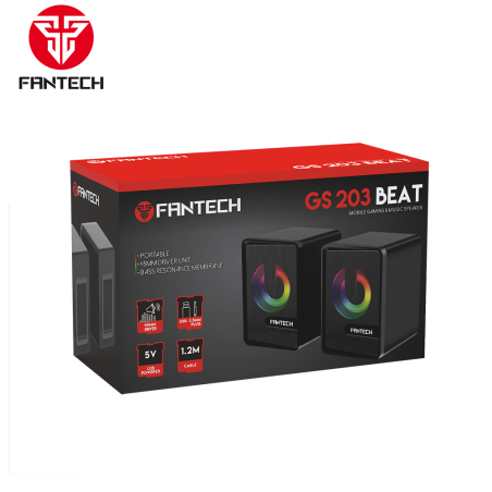 Звучници за PC Fantech GS203 Beat white