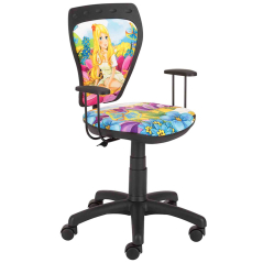 Детски работен стол Ministyle Flower girl
