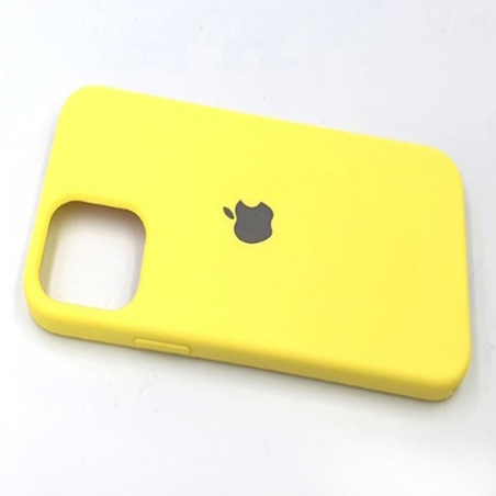 Футрола за iPhone 12 Pro Silicon Color yellow