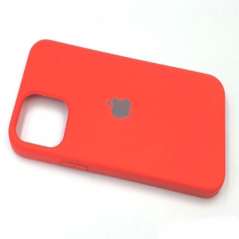 Футрола за iPhone 12 Pro Max Silicon Color red