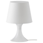 IKEA LAMPAN столна ламба- бела
